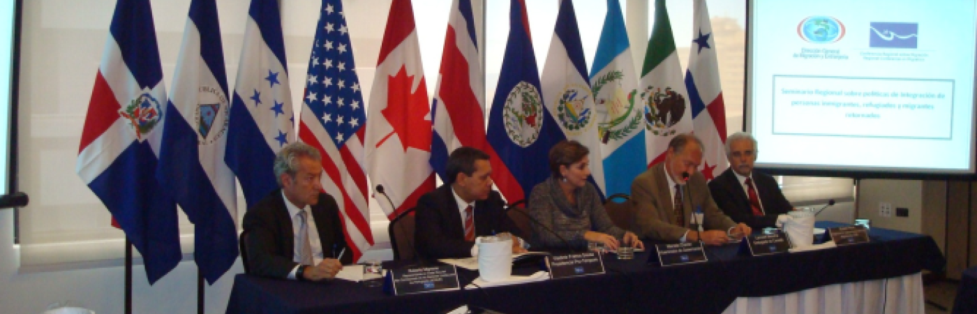 Seminario Regional sobre Políticas de Integración de Personas Inmigrantes, Refugiados y Migrantes Retornados