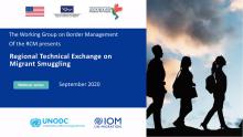 Webinars for a Regional Technical Exchange on Smuggling of Migrants